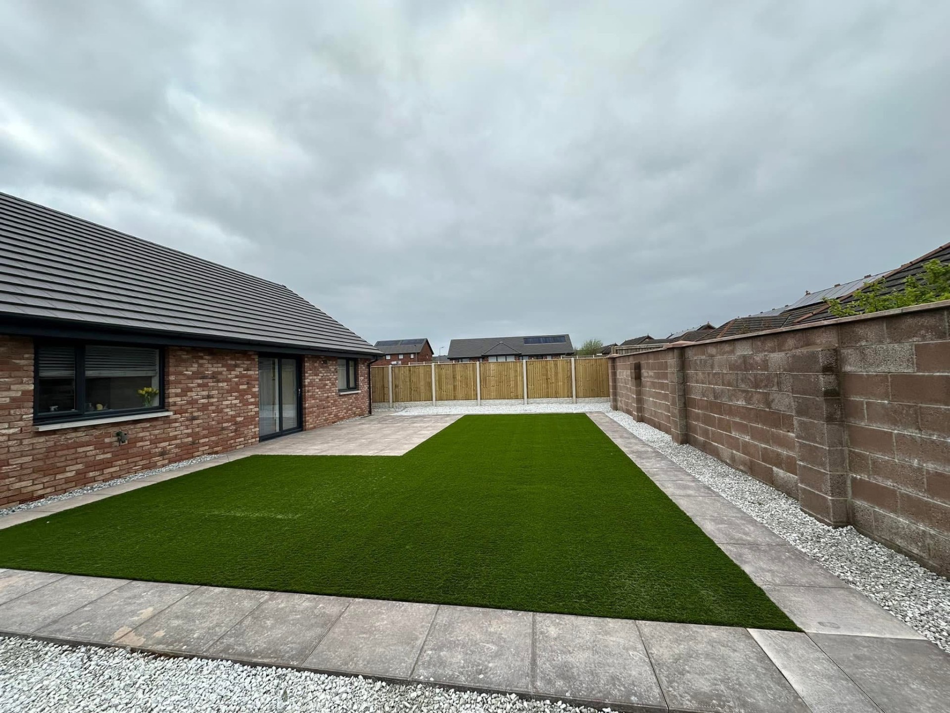 Artificial Grass work by Jack Campbell Groundworks